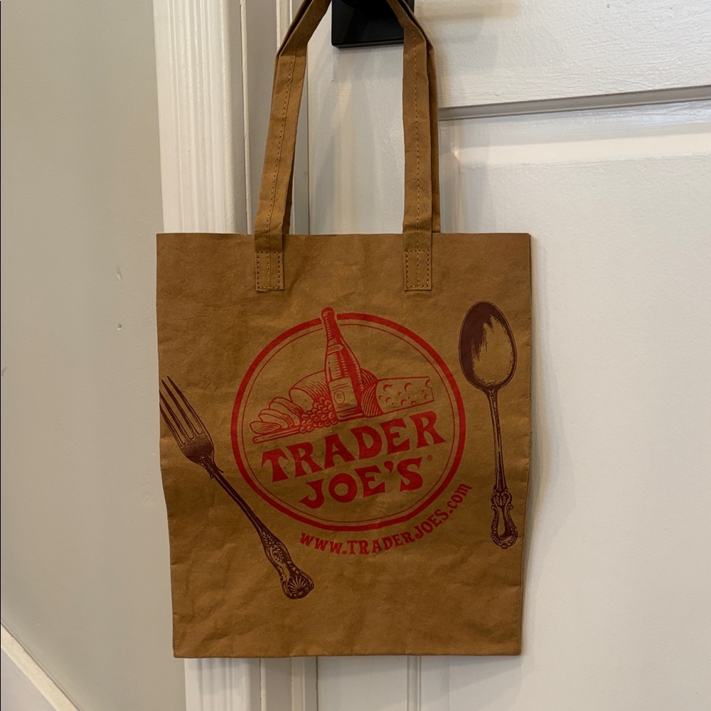 Trader Joe's Reusable Washable Paper Grocery Bag